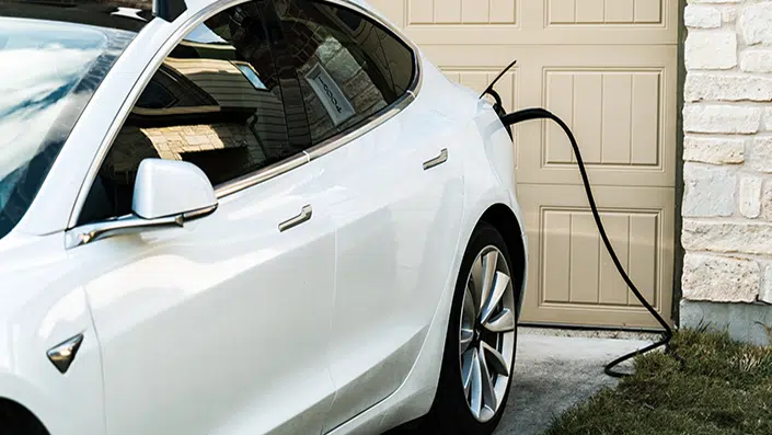 Electric Vehicle Charging in Home